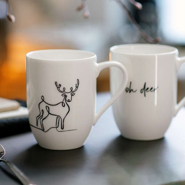 Statement XMAS Set Rentier 2tlg.