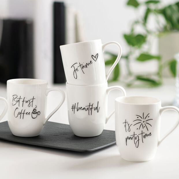 Becher mit Henkel Je t'aime – Zimber.shop