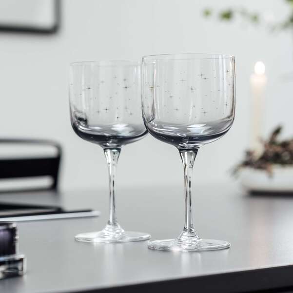 Winter Glow wine goblet, set of 2