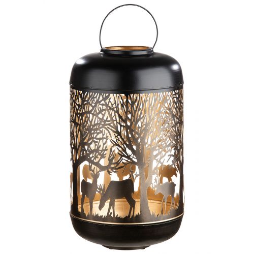 lantern deer motif