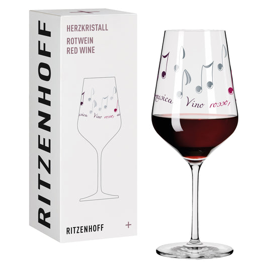 Ritzenhoff Herzkristall Rotweinglas