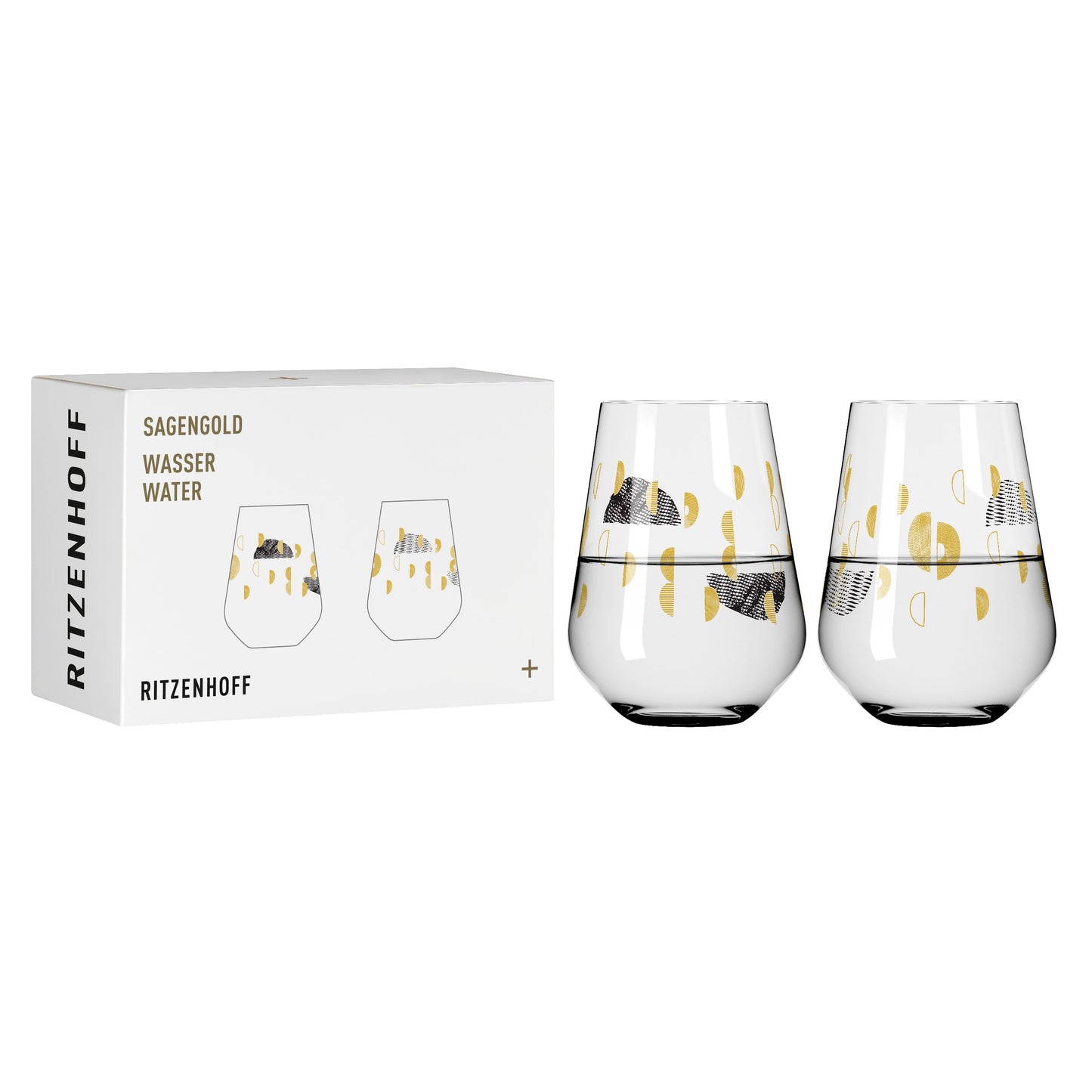 Ritzenhoff Sagengold Wasserglas‐Set