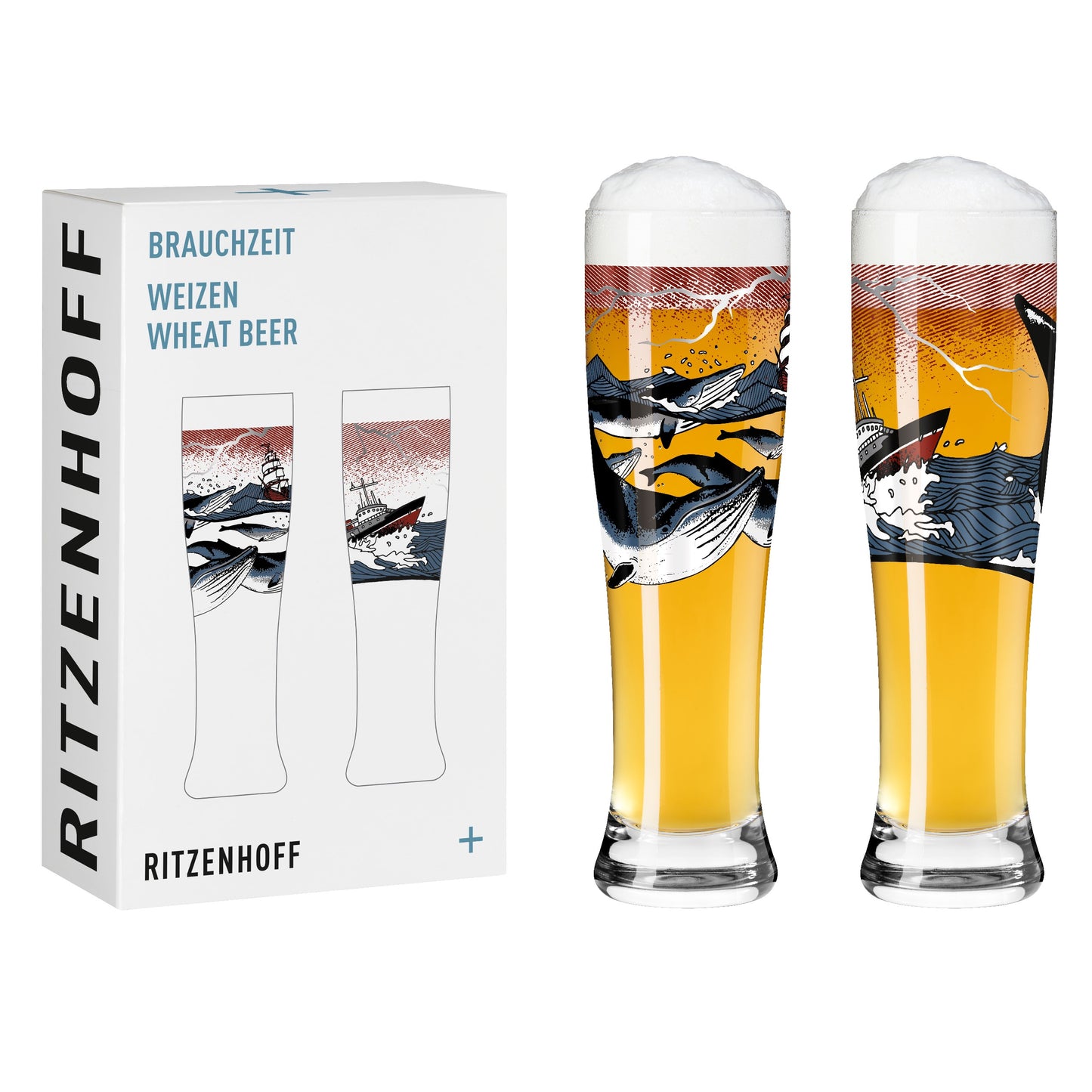 Ritzenhoff Brauchzeit Weizenbierglas‐Set