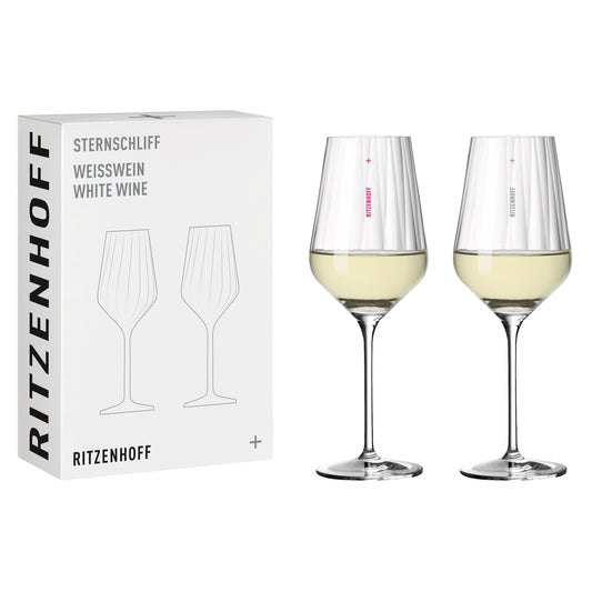 Ritzenhoff Sternschliff Weißweinglas‐Set