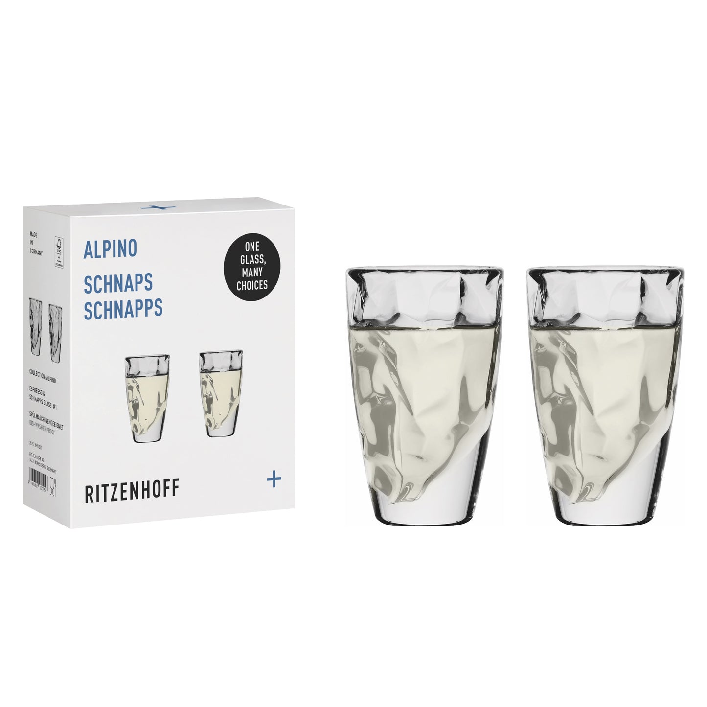 Alpino Espresso Glass Set of 2 #1