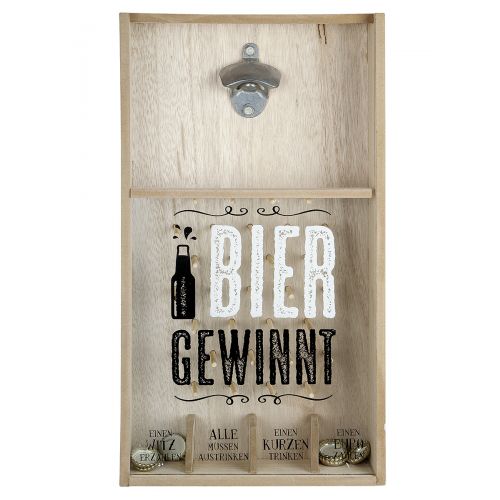 Flaschenöffner "BIER GEWINNT"