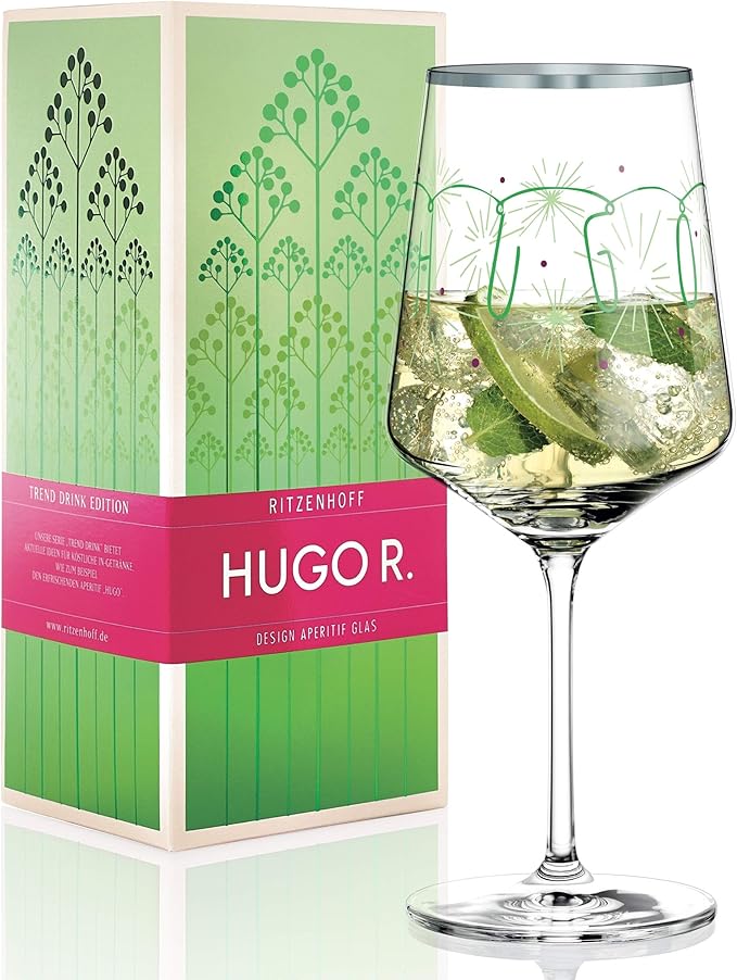 Hugo R. Aperitifglas Kristallglas Design 2019 – Zimber.shop