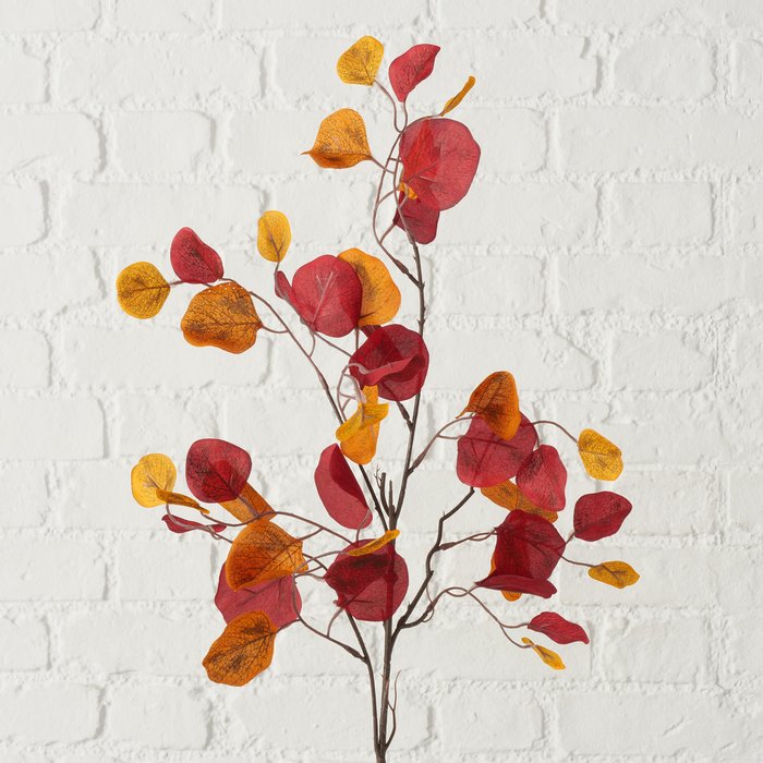 Decorative eucalyptus branch, 3 assorted.
