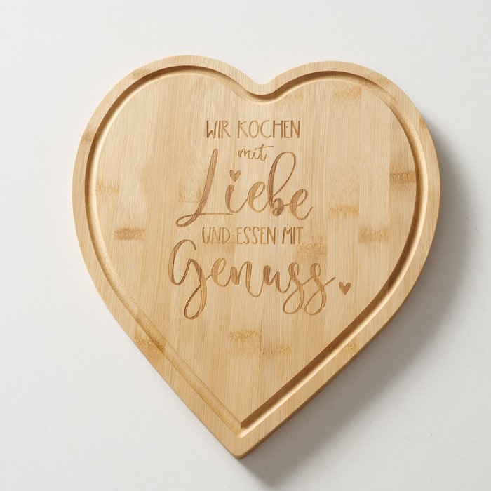 Schneidebrett Liebe
