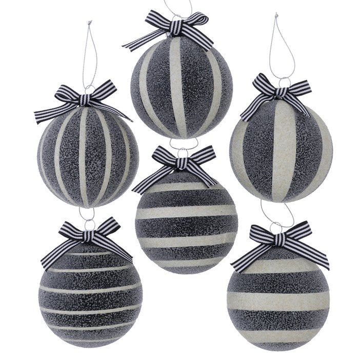 Christmas bauble Chris, 6 assorted 12 pcs.