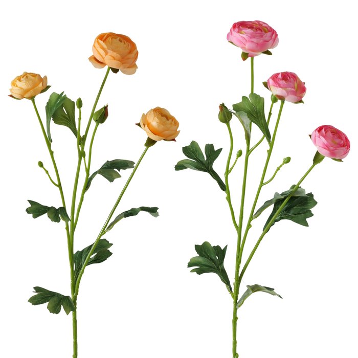 Stielblume 2 sort.