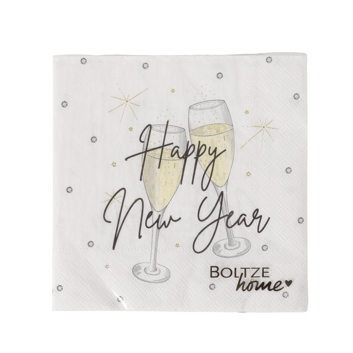 New Year's Eve napkins