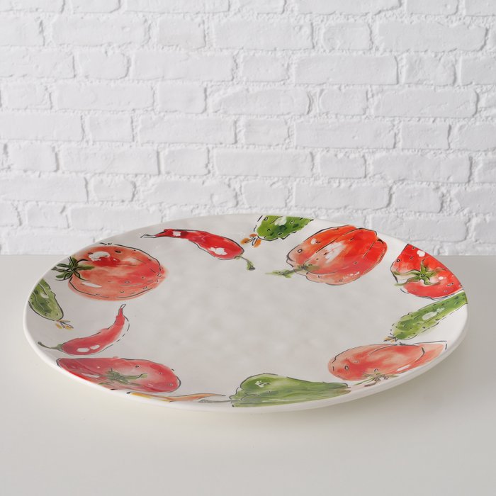Plate of tomatoes