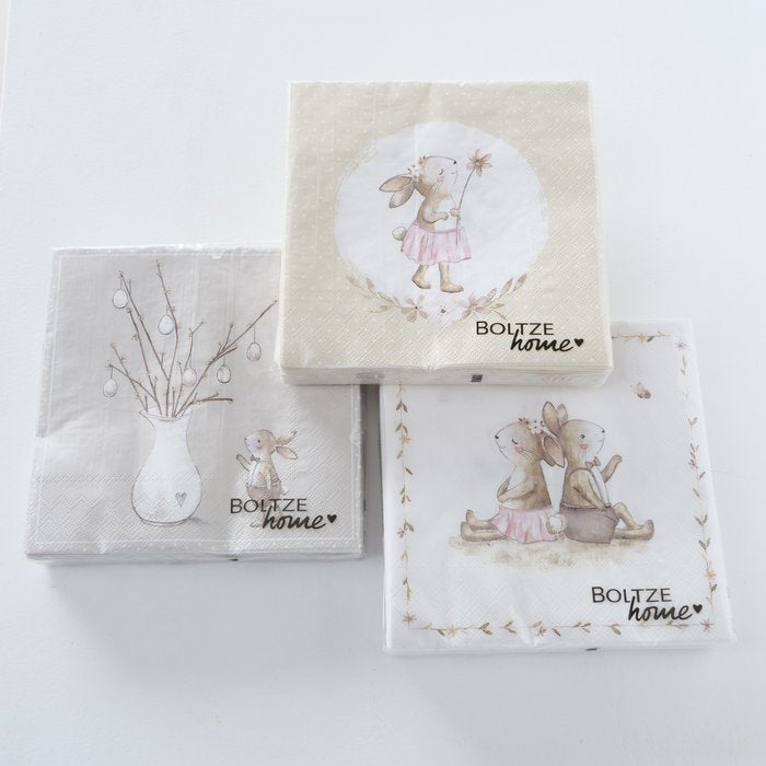 Servietten Cute 3er Set. -10%