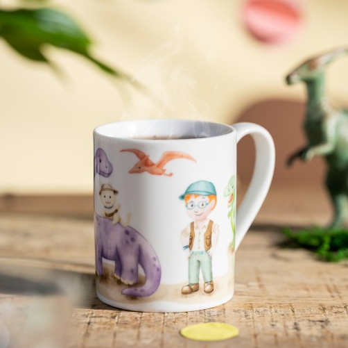 Kindergeschirr 3-teilig Dino