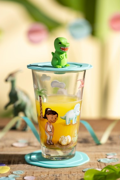 Trinkset 3-teilig 300 ml Dino