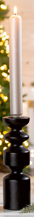 Kerzenständer Curvum Mangoholz