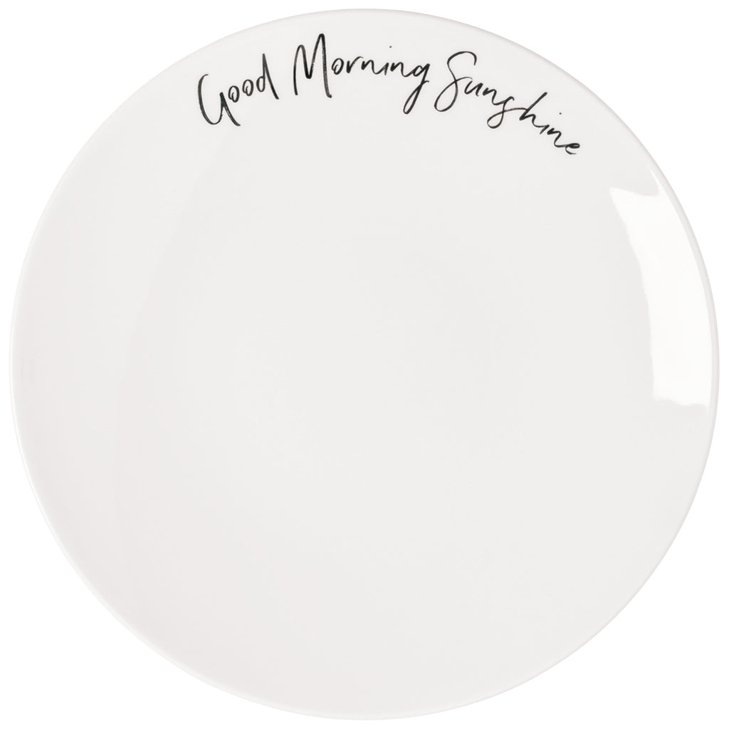 Good Morning breakfast plate