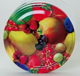 Jam lid fruit lid