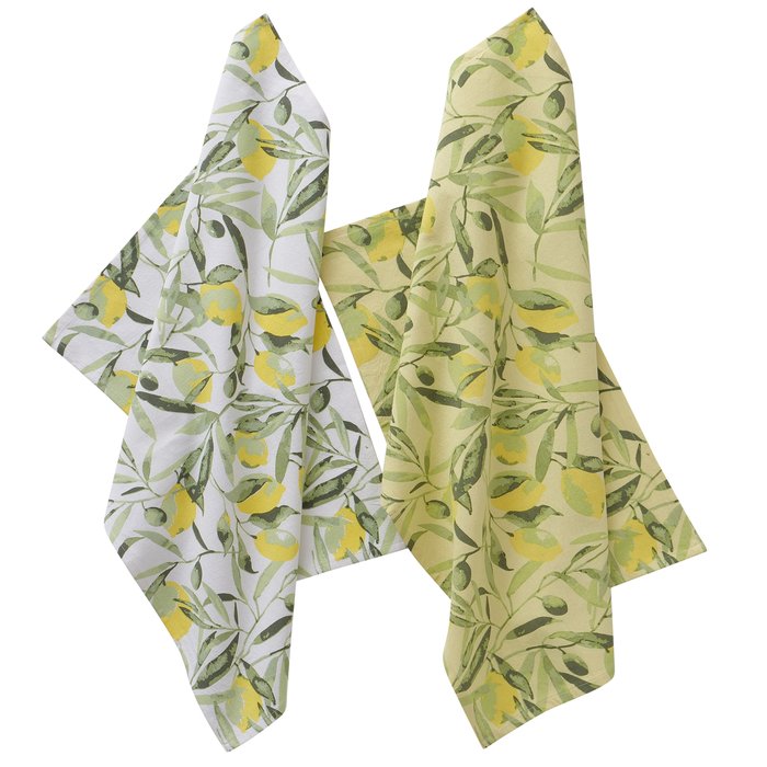 Geschirrtuch Zitronella, 2 tlg.
