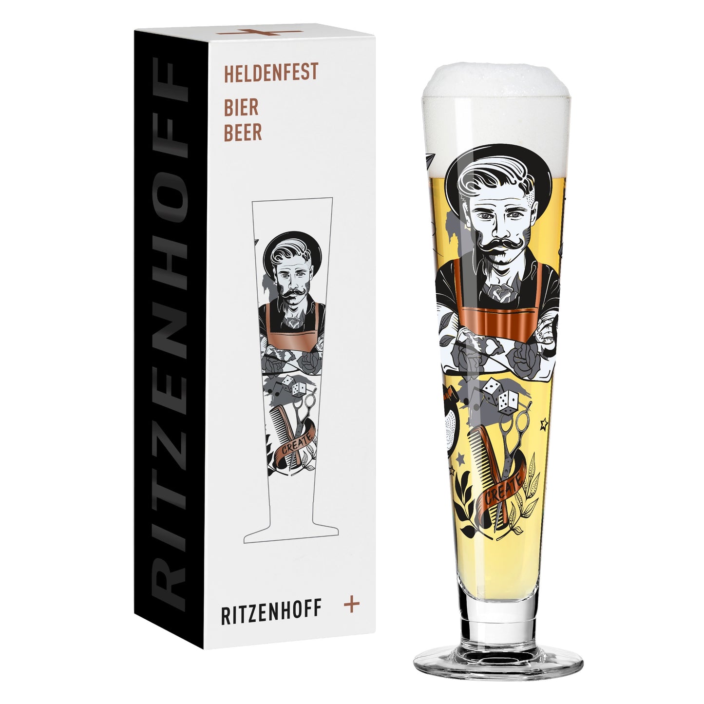 Ritzenhoff Heroes Festival beer glass