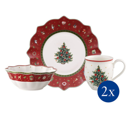 Toy's Delight breakfast set for 2 | Set of 6 