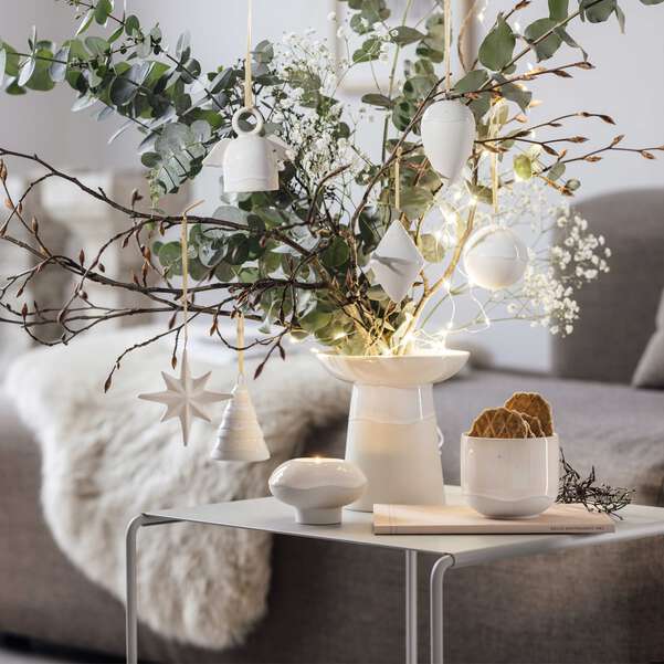 Winter Glow candle holder