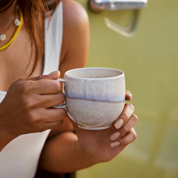 Tasse à café Perlemor Sable / Corail 0,27l 