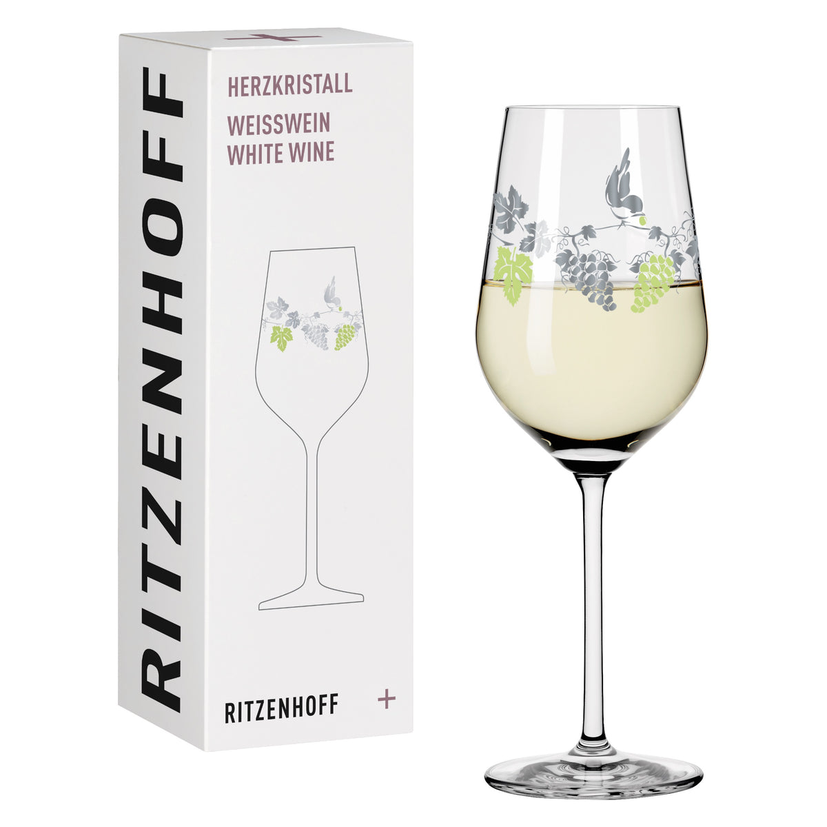 Ritzenhoff Herzkristall Weißweinglas – Zimber.shop