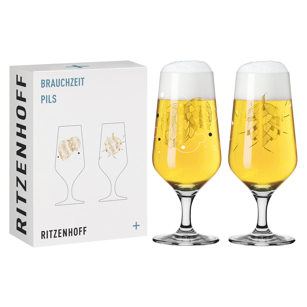 Ritzenhoff Brauchzeit Bierglas‐Set – Zimber.shop