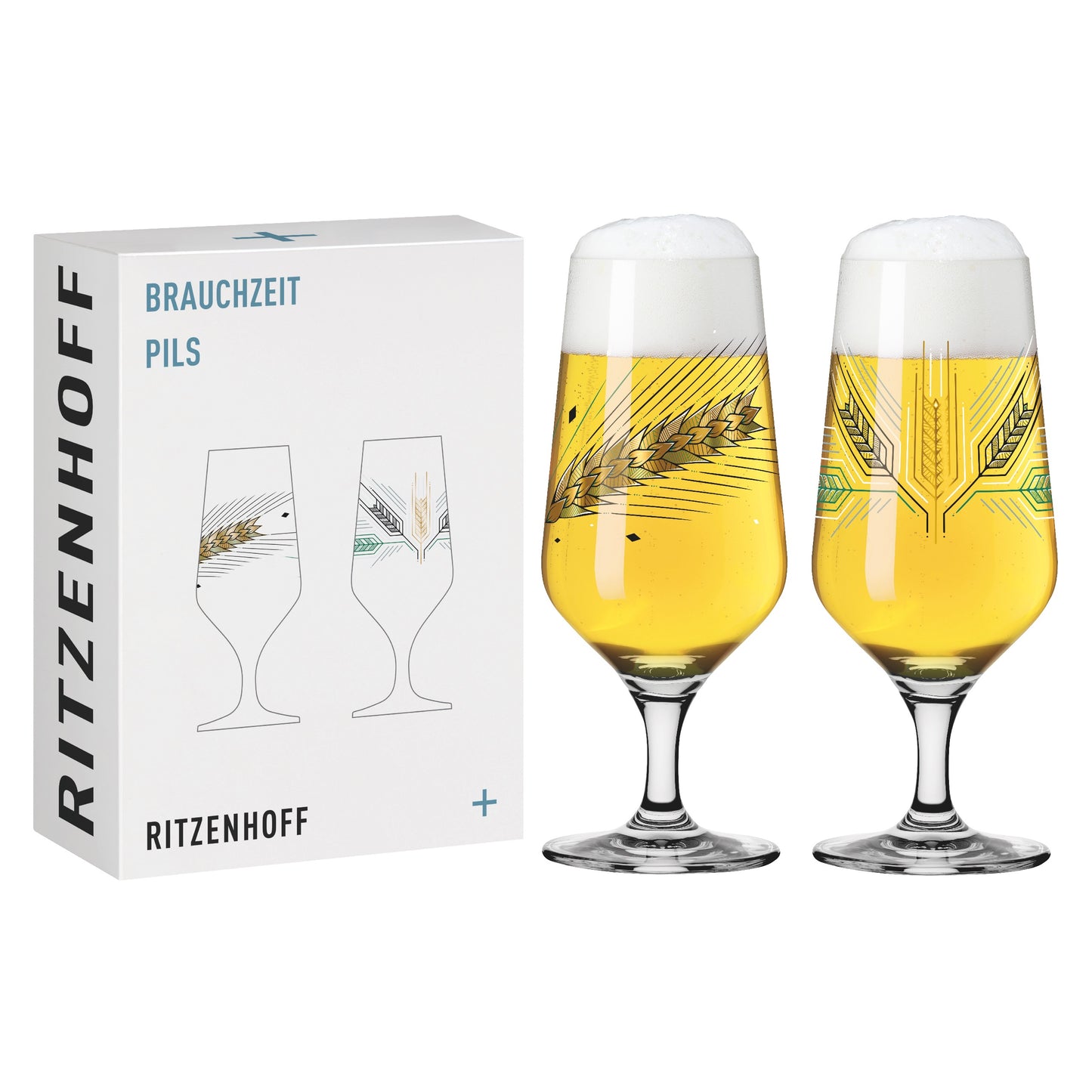 Ritzenhoff Brauchzeit Bierglas‐Set