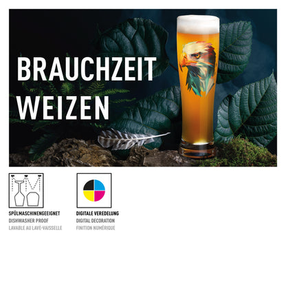 Brauchzeit Weizenbierglas #29