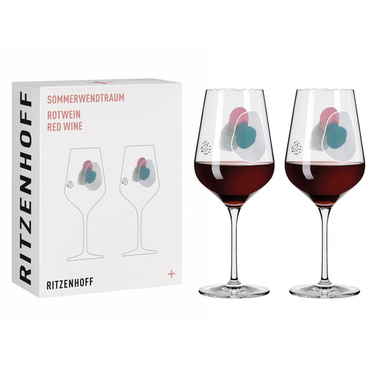 Ritzenhoff Sommerwendtraum red wine glass set