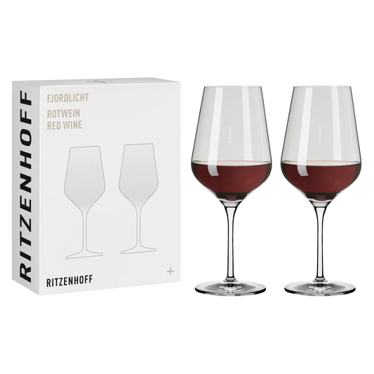 Ritzenhoff Fjordlicht red wine glass set