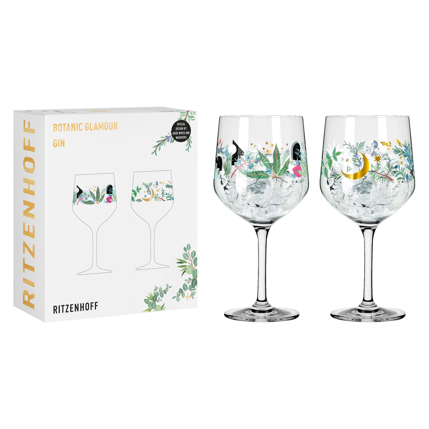 Botanic Lights Gin Kelch 2er #5 #6
