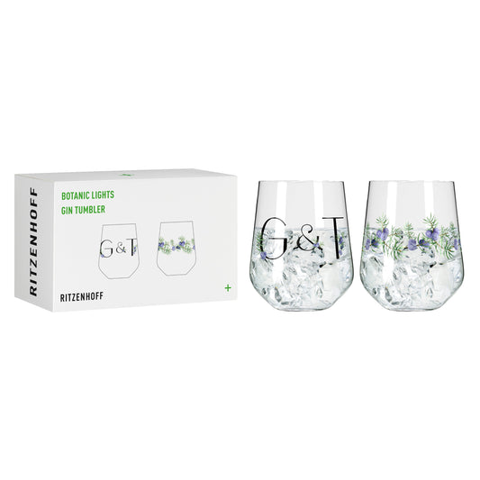 Botanic Lights Gin Tumbler 2er #5 #6