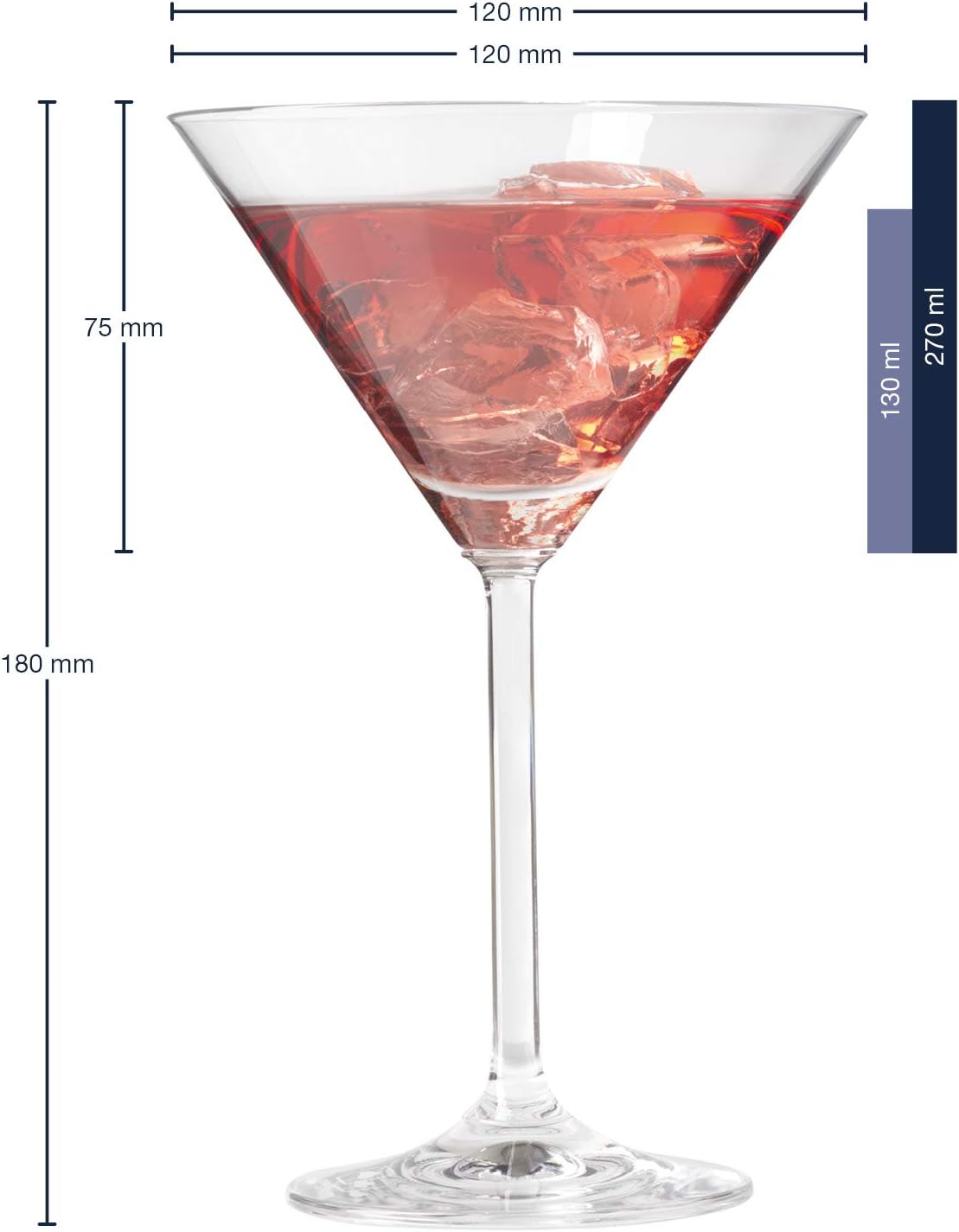 Cocktail glass DAILY 6-piece 