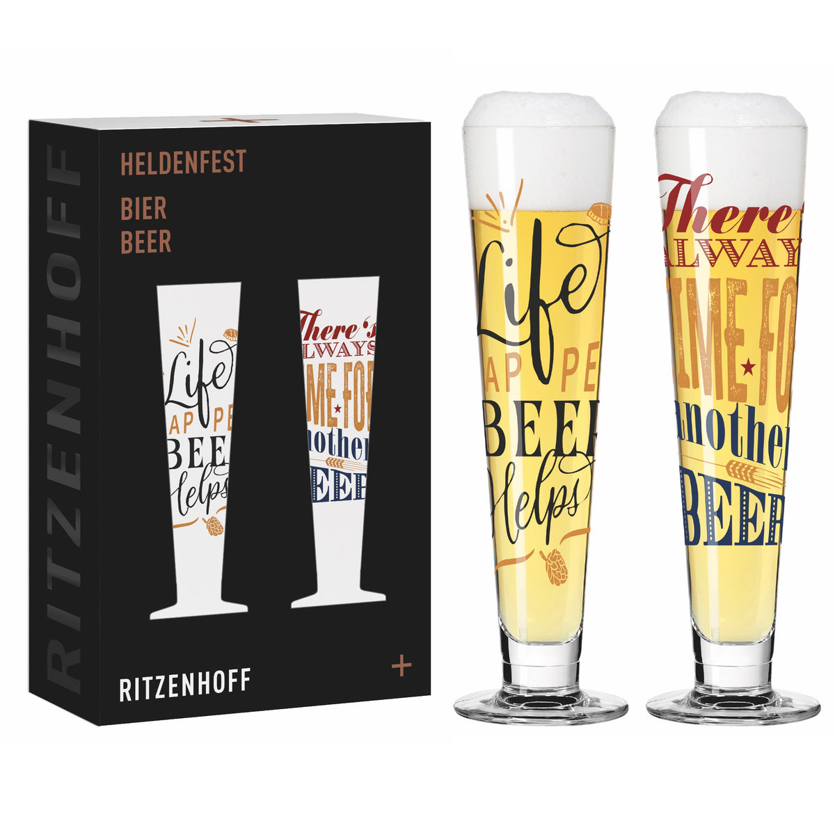 Heldenfest Bierglas‐Set – Zimber.shop