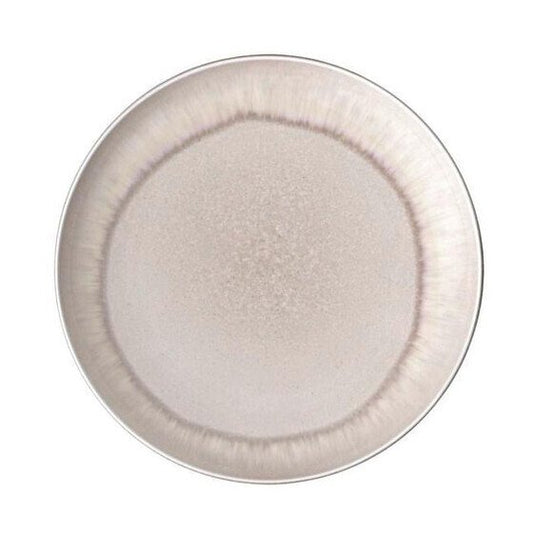 Assiette petit déjeuner Perlemor Sable / Corail 