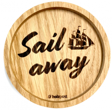 Untersetzer "Sail away"