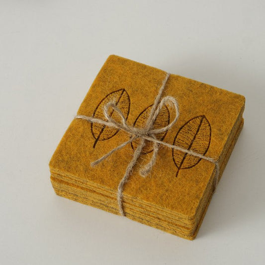 Coasters Blata, 6 pieces, 3 assorted.