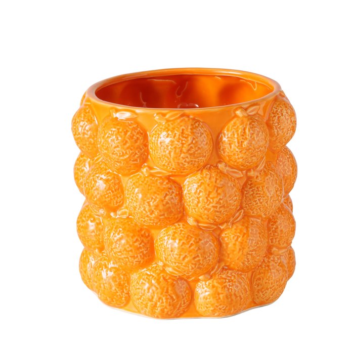 Übertopf Orange