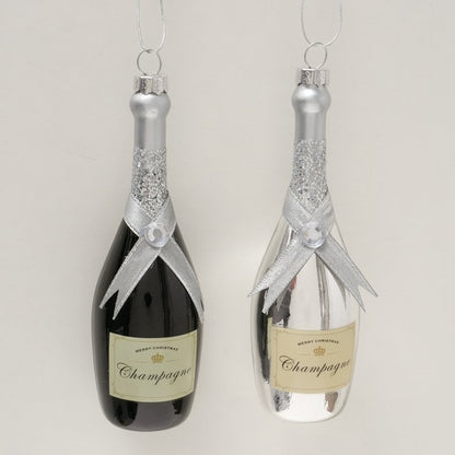 Weihnachtsanhänger Champagne