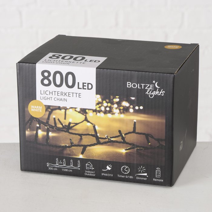 Cluster 800 LED light chain 