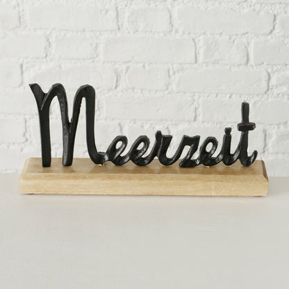 Schriftzug Meerzeit