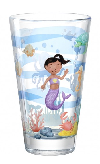 Drinking Glass 300 ml Sea Set of 6