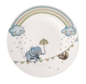 Walk like an Elephant, children's plate, ø22 cm 