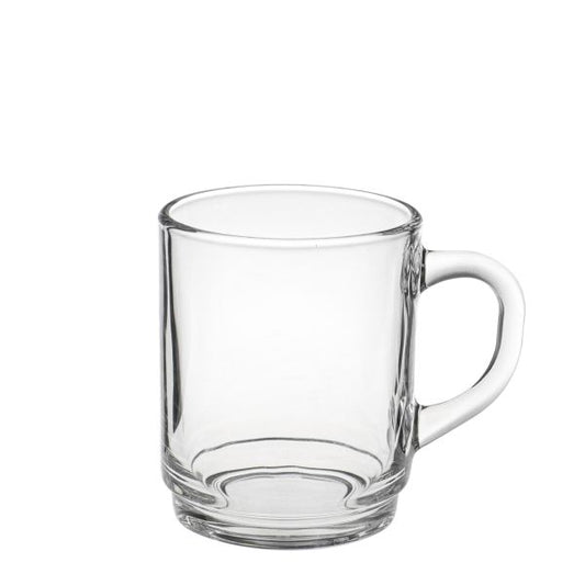 Tasse à anse 26 cl avec repère de calibrage 0,2 l 12 pcs.