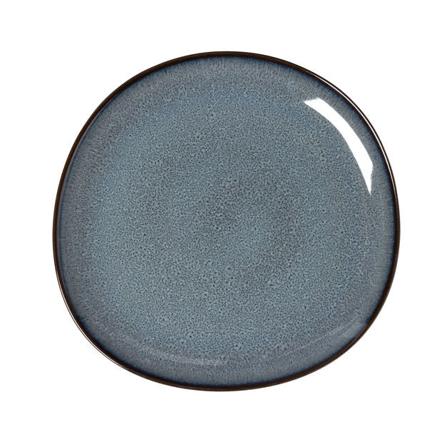 Lave gris serving plate 