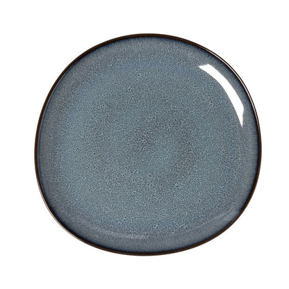 Lave gris serving plate 